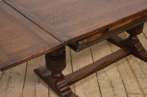 OAK DRAW LEAF REFECTORY TABLE - ADDITIONAL PHOTO 6