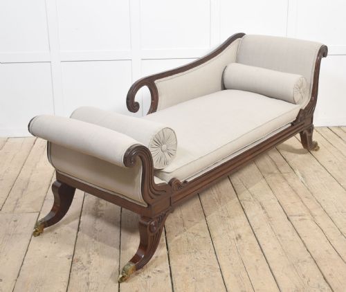 REGENCY ROSEWOOD CHAISE LOUNGE - ADDITIONAL PHOTO 2