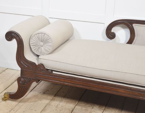 REGENCY ROSEWOOD CHAISE LOUNGE - ADDITIONAL PHOTO 3