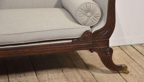 REGENCY ROSEWOOD CHAISE LOUNGE - ADDITIONAL PHOTO 4