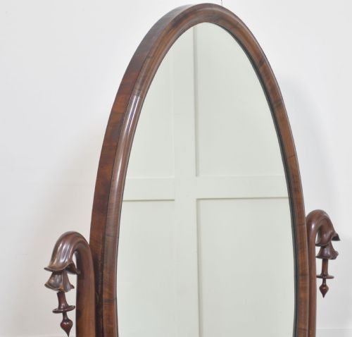 19THCENTURY CHEVAL MIRROR - ADDITIONAL PHOTO 2
