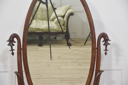 19THCENTURY CHEVAL MIRROR - ADDITIONAL PHOTO 4