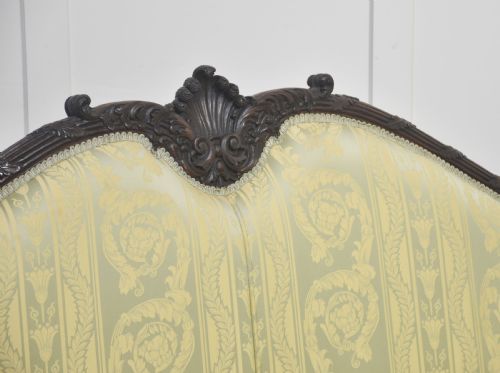 PAIR OF CHIPPENDALE REVIVAL SETTEES - ADDITIONAL PHOTO 13
