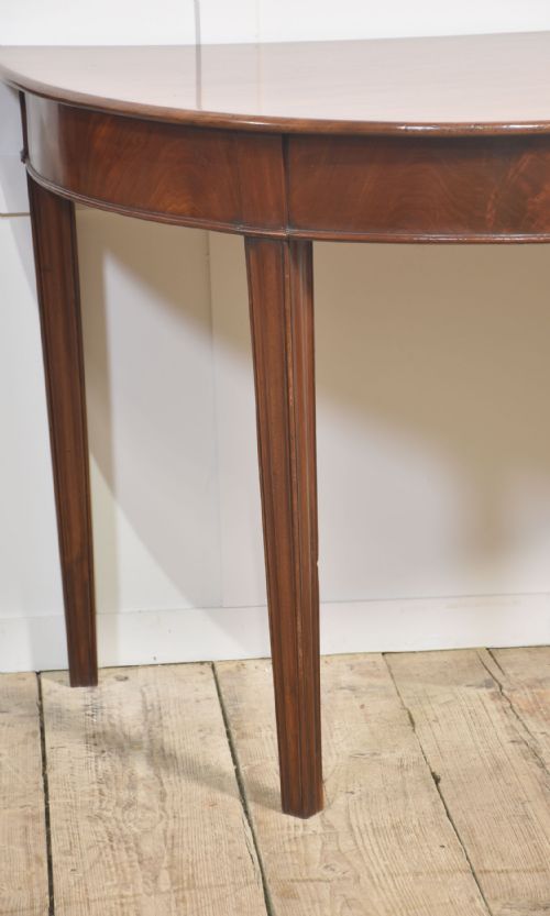PAIR OF MAHOGANY HALL TABLES - ADDITIONAL PHOTO 1