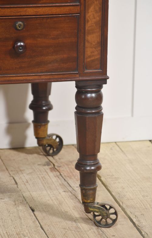 19TH CENTURY MAHOGANY WRITING TABLE - ADDITIONAL PHOTO 2