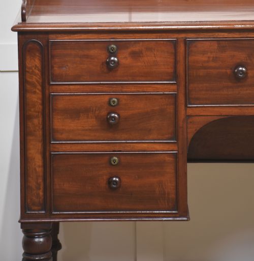 19TH CENTURY MAHOGANY WRITING TABLE - ADDITIONAL PHOTO 6
