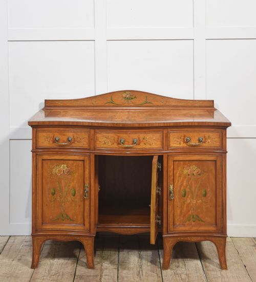 PAINTED SATINWOOD DRESSING TABLE - ADDITIONAL PHOTO 5