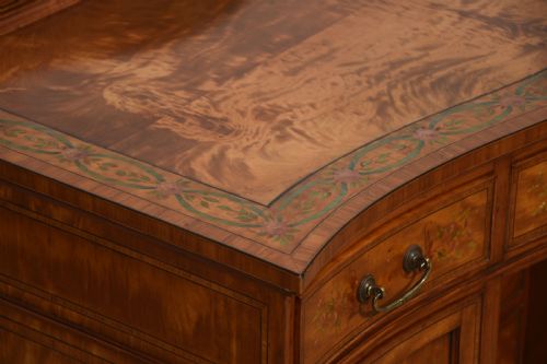 PAINTED SATINWOOD DRESSING TABLE - ADDITIONAL PHOTO 9