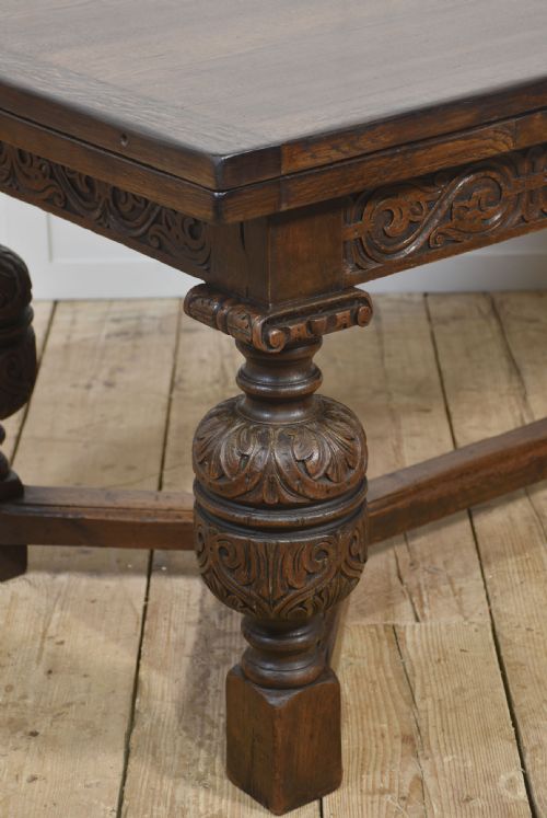OAK REFECTORY TABLE - ADDITIONAL PHOTO 5