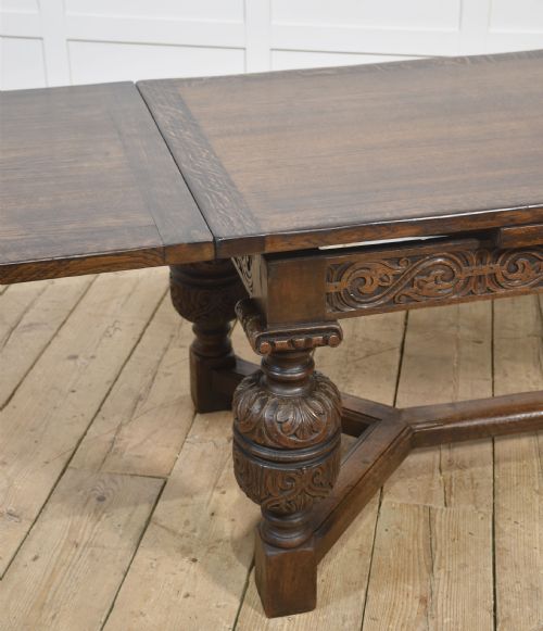 OAK REFECTORY TABLE - ADDITIONAL PHOTO 8