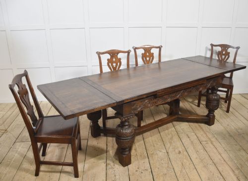 OAK REFECTORY TABLE - ADDITIONAL PHOTO 9