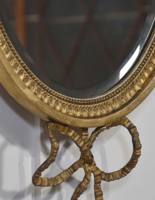 PAIR OF LATE REGENCY GILTWOOD WALL MIRRORS - ADDITIONAL PHOTO 5