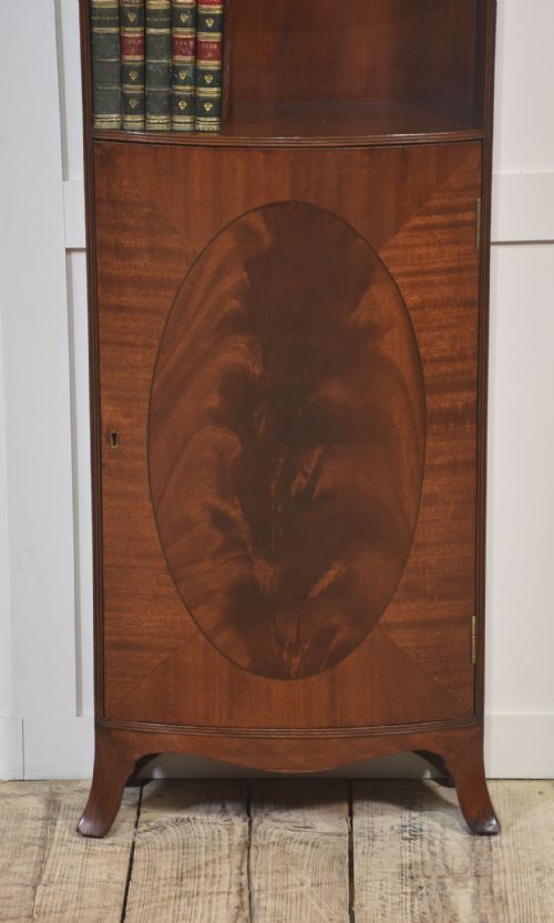 MAHOGANY OPEN BOOKCASE - ADDITIONAL PHOTO 2