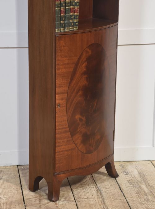 MAHOGANY OPEN BOOKCASE - ADDITIONAL PHOTO 4