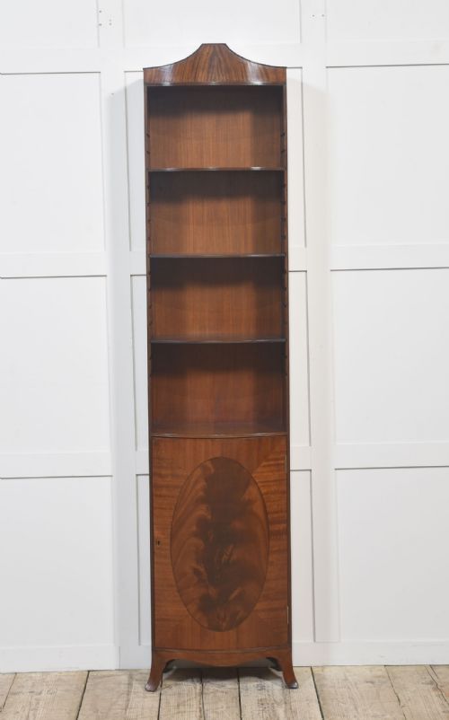 MAHOGANY OPEN BOOKCASE - ADDITIONAL PHOTO 7