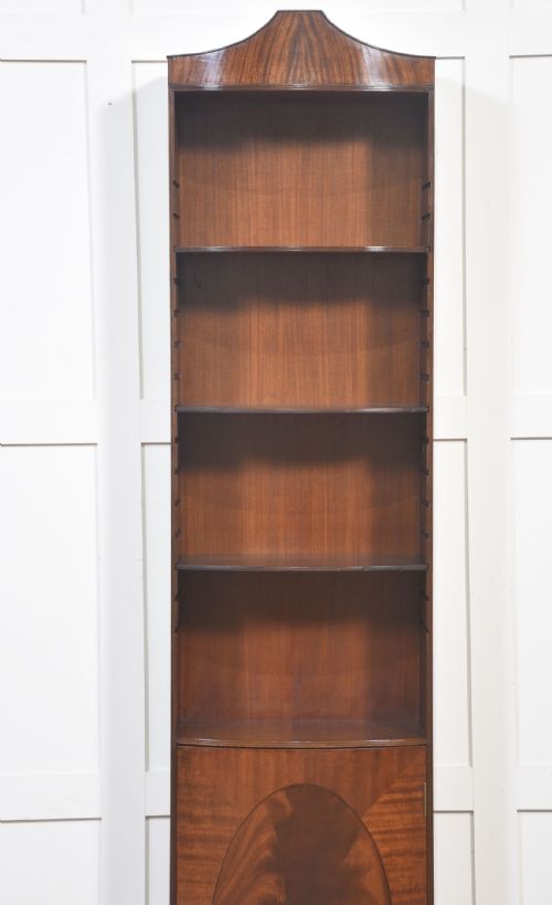 MAHOGANY OPEN BOOKCASE - ADDITIONAL PHOTO 8
