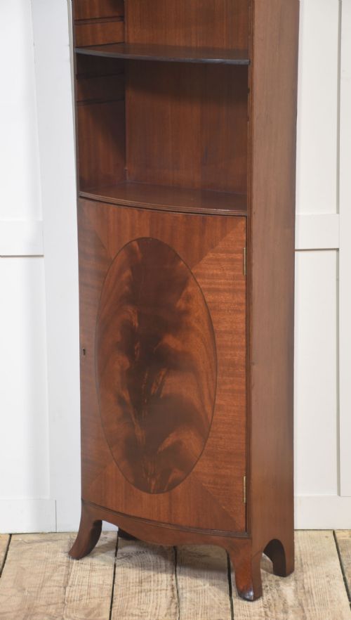 MAHOGANY OPEN BOOKCASE - ADDITIONAL PHOTO 9