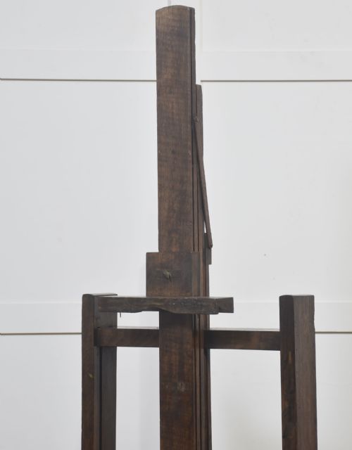 FULLY ADJUSTABLE OAK ARTISTS EASEL - ADDITIONAL PHOTO 1