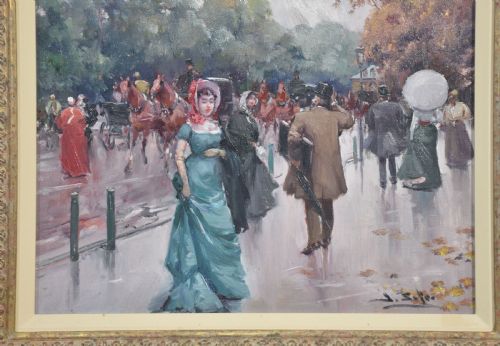 FRAMED OIL ON CANVAS - ADDITIONAL PHOTO 1