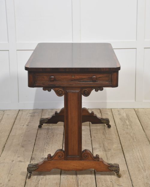 REGENCY ROSEWOOD SIDE TABLE - ADDITIONAL PHOTO 5