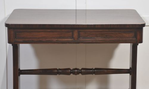 REGENCY ROSEWOOD SIDE TABLE - ADDITIONAL PHOTO 6