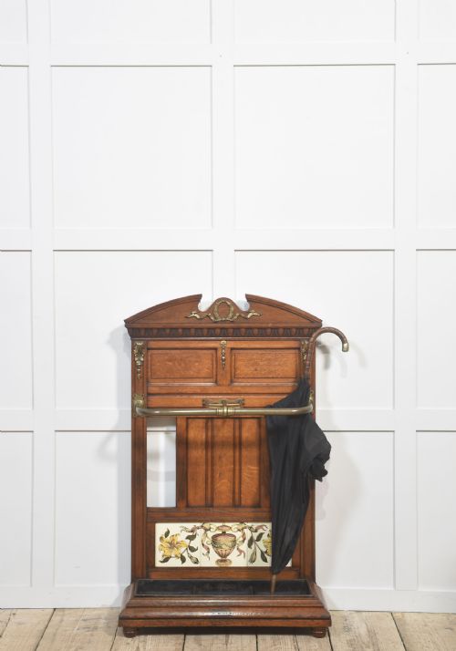 OAK UMBRELLA STAND - ADDITIONAL PHOTO 1