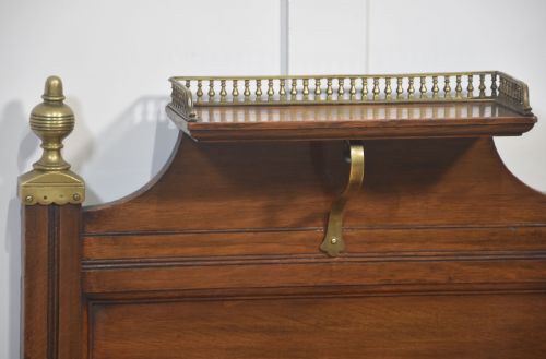 OAK AND BRASS UMBRELLA STAND - ADDITIONAL PHOTO 5