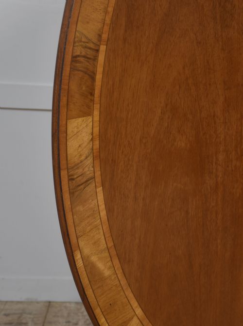 ELEGANT GEORGIANSTYLE MAHOGANY PEDESTAL DINING TABLE - ADDITIONAL PHOTO 2