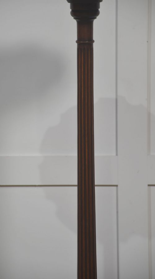 TALL MAHOGANY TRIPOD WINE TABLE - ADDITIONAL PHOTO 1