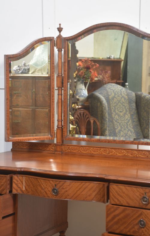 SATINWOOD INLAID DRESSING TABLE - ADDITIONAL PHOTO 5
