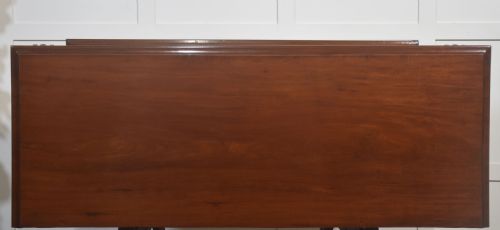 CARVED MAHOGANY OPEN BOOKCASE - ADDITIONAL PHOTO 13