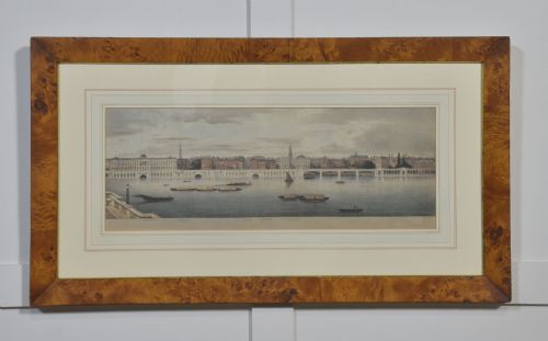 SET OF SIX FRAMED COLOURED PRINTS OF VIEWS OF THE RIVER THAMES - ADDITIONAL PHOTO 12