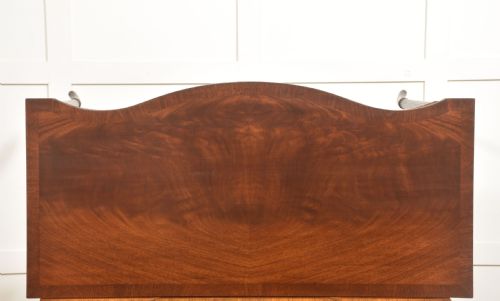 FINE INLAID MAHOGANY WRITING TABLE - ADDITIONAL PHOTO 10