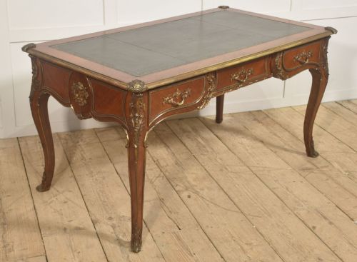 FINE FRENCH LOUIS XVSTYLE ORMOLUMOUNTED BUREAU PLAT - ADDITIONAL PHOTO 4