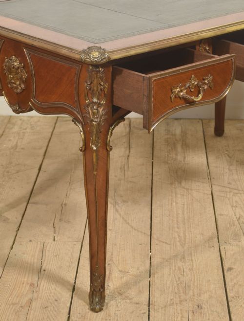 FINE FRENCH LOUIS XVSTYLE ORMOLUMOUNTED BUREAU PLAT - ADDITIONAL PHOTO 15