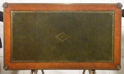 FINE FRENCH LOUIS XVSTYLE ORMOLUMOUNTED BUREAU PLAT - ADDITIONAL PHOTO 16