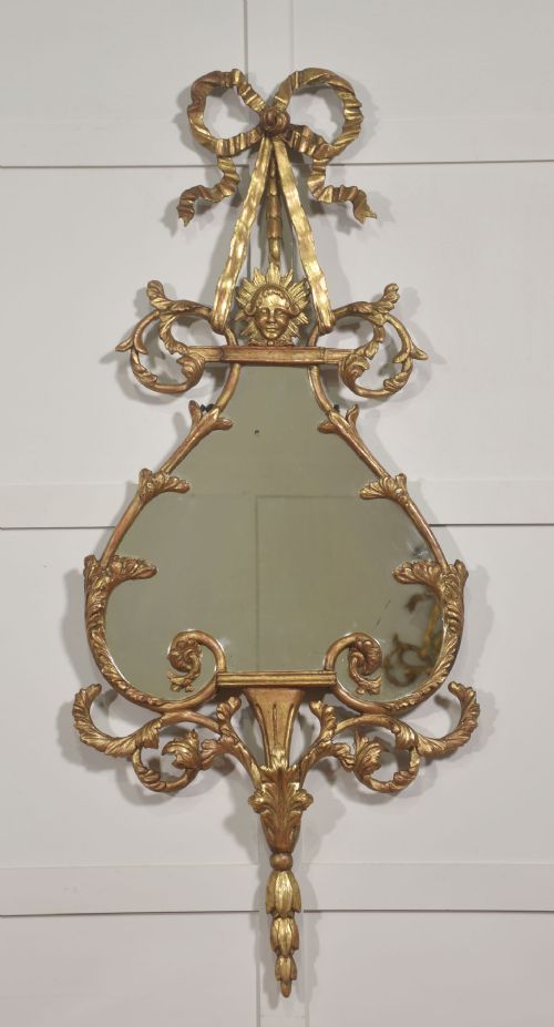 PAIR OF 19TH CENTURY GILTWOOD ROCOCO REVIVAL WALL MIRRORS - ADDITIONAL PHOTO 2