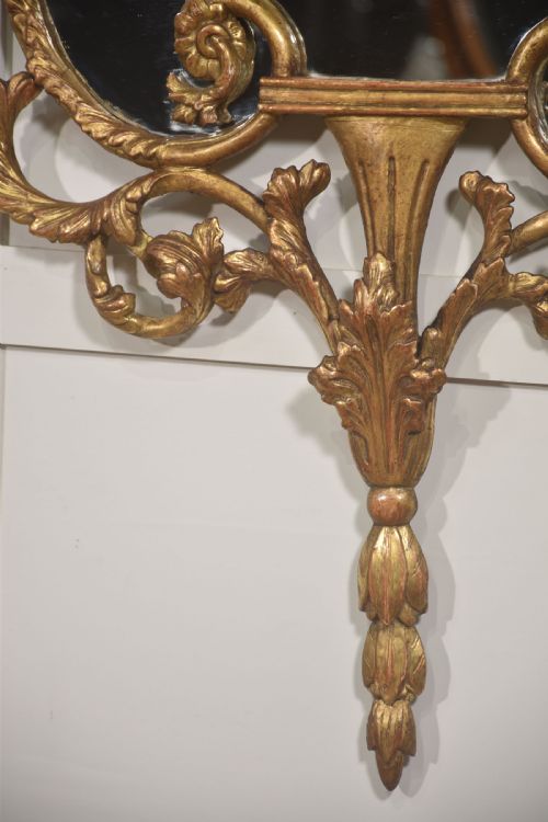 PAIR OF 19TH CENTURY GILTWOOD ROCOCO REVIVAL WALL MIRRORS - ADDITIONAL PHOTO 11
