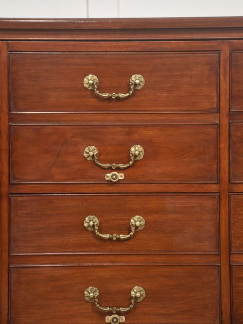 GEORGIAN STYLE MAHOGANY NINEDRAWER FILING CABINET - ADDITIONAL PHOTO 3