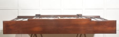 GEORGIAN STYLE MAHOGANY BREAKFRONT GLAZED BOOKCASE - ADDITIONAL PHOTO 21