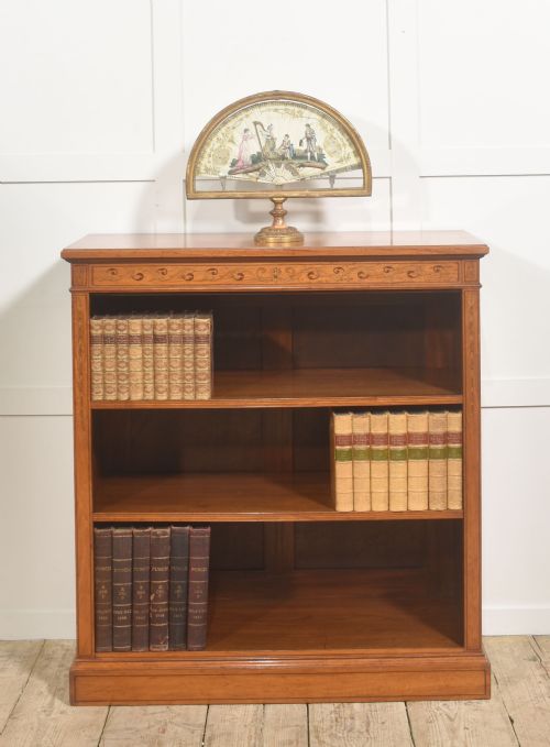 GILT WOOD FRAMED DECORATIVE FAN WITH PASTORAL MUSICAL SCENE - ADDITIONAL PHOTO 1