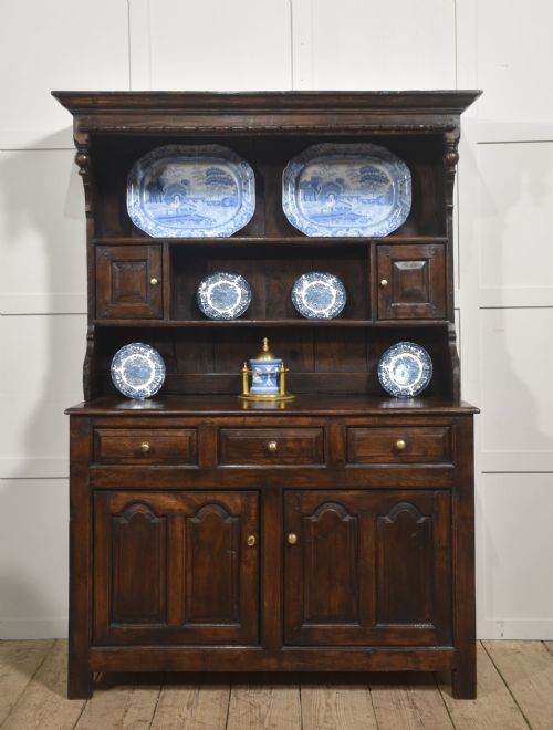 WELSH OAK DRESSER AND RACK - ADDITIONAL PHOTO 1