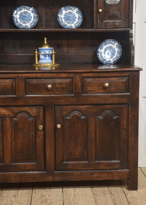 WELSH OAK DRESSER AND RACK - ADDITIONAL PHOTO 4