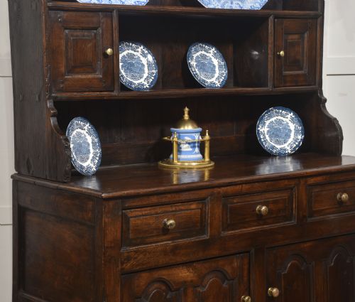 WELSH OAK DRESSER AND RACK - ADDITIONAL PHOTO 6