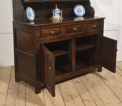 WELSH OAK DRESSER AND RACK - ADDITIONAL PHOTO 10