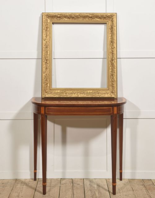 LARGE ART NOUVEAU STYLE GILTWOOD PICTURE FRAME - ADDITIONAL PHOTO 1
