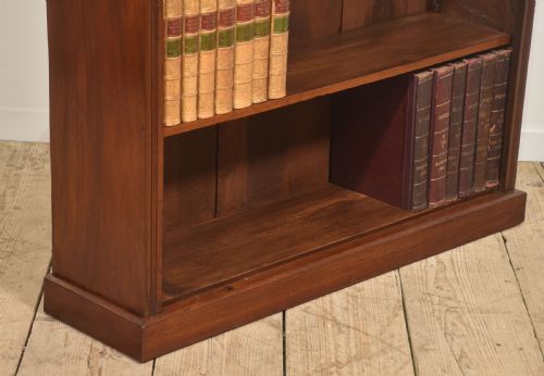 WALNUT OPEN BOOKCASE - ADDITIONAL PHOTO 3