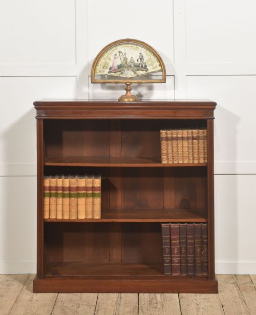 WALNUT OPEN BOOKCASE - ADDITIONAL PHOTO 4