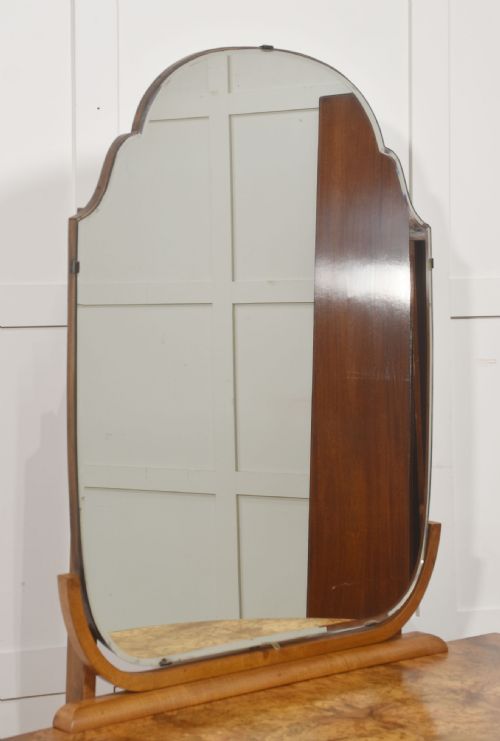 ART DECO BURR WALNUT DRESSING TABLE - ADDITIONAL PHOTO 6
