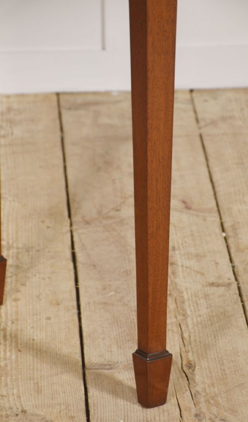GEORGIAN STYLE MAHOGANY THREEDRAWER CONSOLE TABLE - ADDITIONAL PHOTO 6